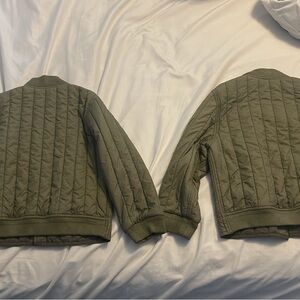 Kids green polo jackets 4T